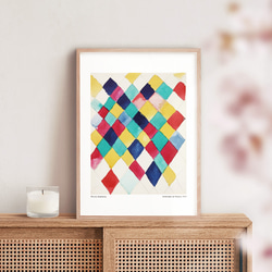 シーグラス アート 小鳥《七色の森》 その他アート K.I.N.O