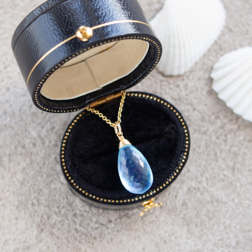 14kgfサンタマリアアクアマリンサンタマリア カラー アクアマリン 一粒