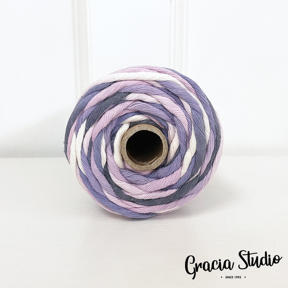 マクラメ　1本撚り　85m　3.5mm 3枚目の画像