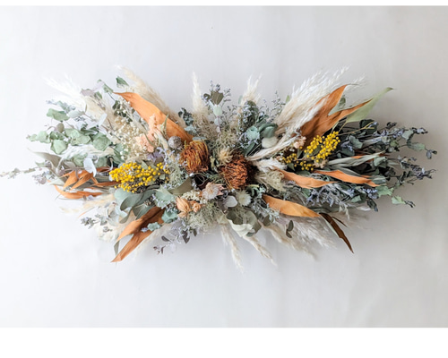 壁掛け スワッグ フラワーアレンジメント フロアマット2枚 壁掛け スワッグ フラワーアレンジメント フロアマット2枚 壁掛け