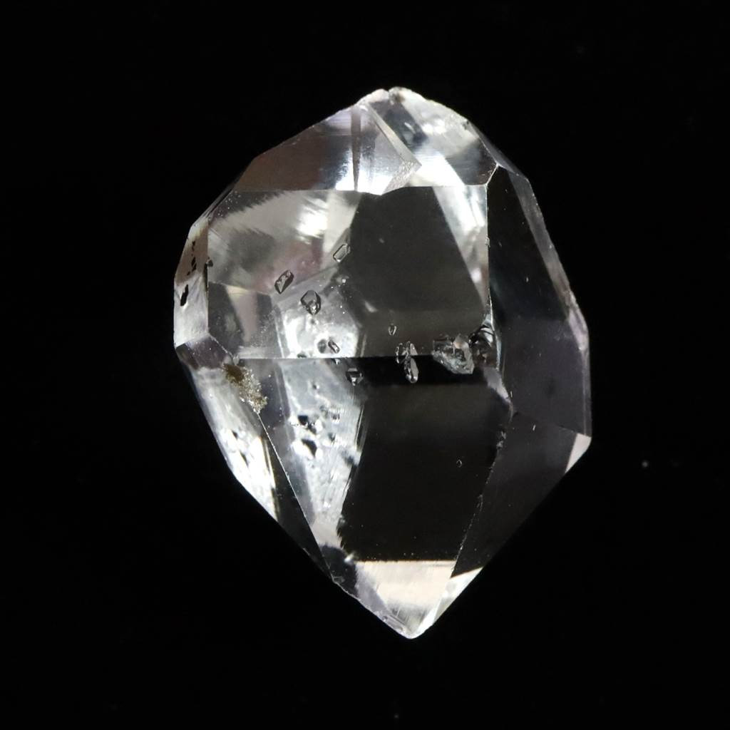 米国NY州産 ハーキマーダイヤモンド AAA+  18mm原石 結晶 2.83g #21505