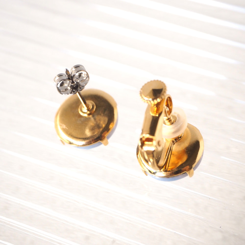 七宝焼 Cocktail○ポストピアス~Blue hawaii~ ピアス（スタッド・一粒