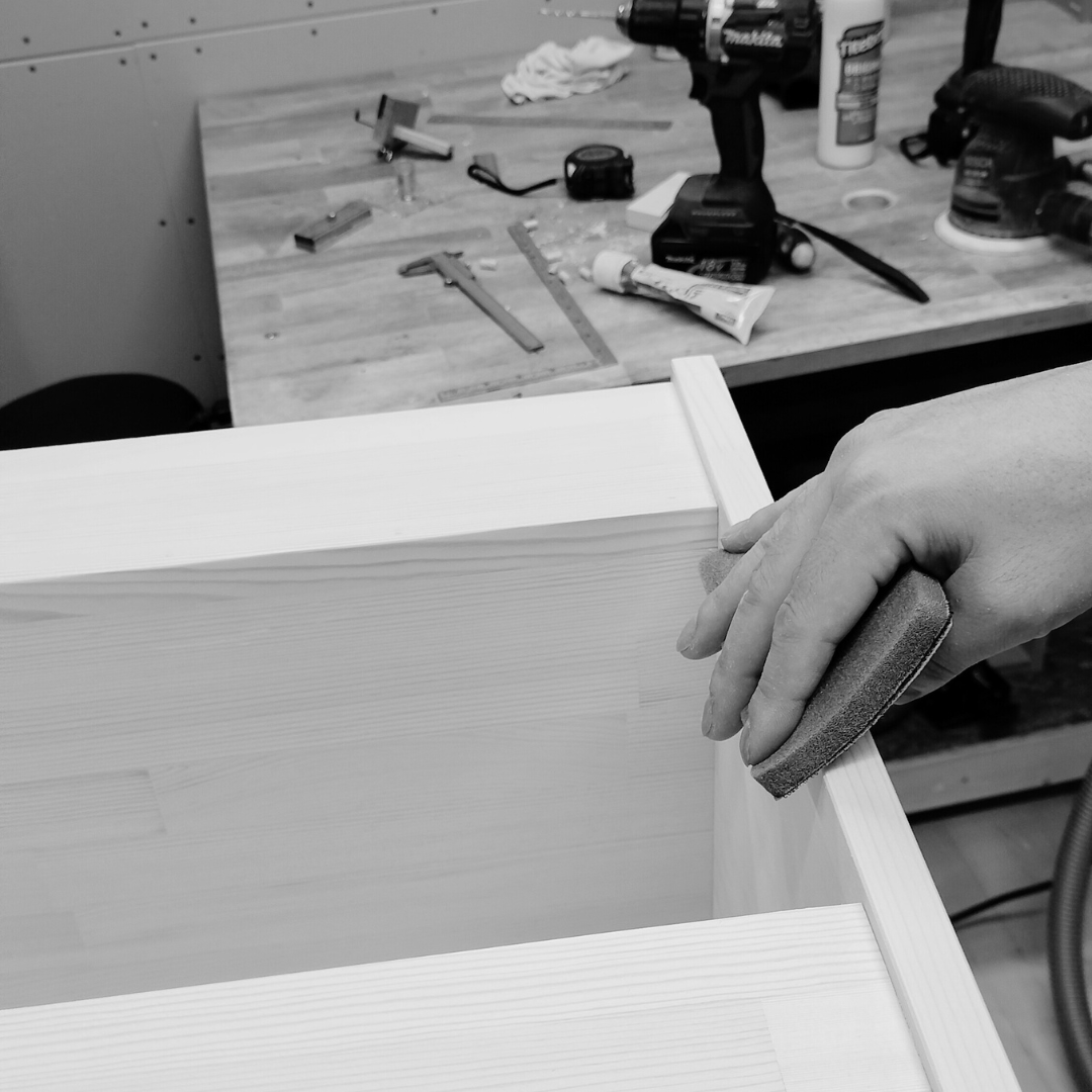 四角 レトロ調のショップ看板 表札/ロゴ彫刻/レーザー彫刻