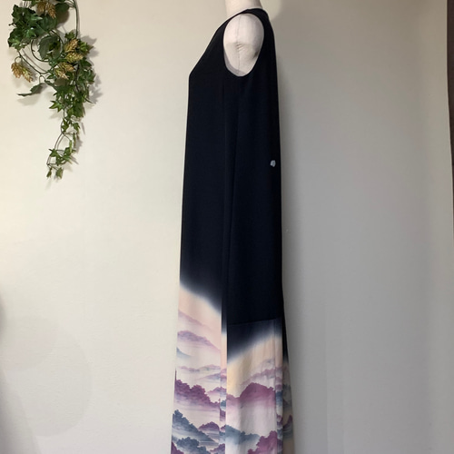 着物リメイク Aラインワンピース | iichi 日々の暮らしを