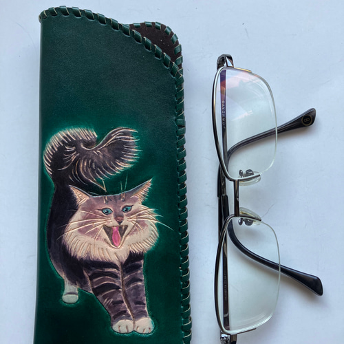 手描き☺︎メガネケース·͜· ᕷ⑦ 手描き☺︎メガネケース·͜· ᕷ⑦