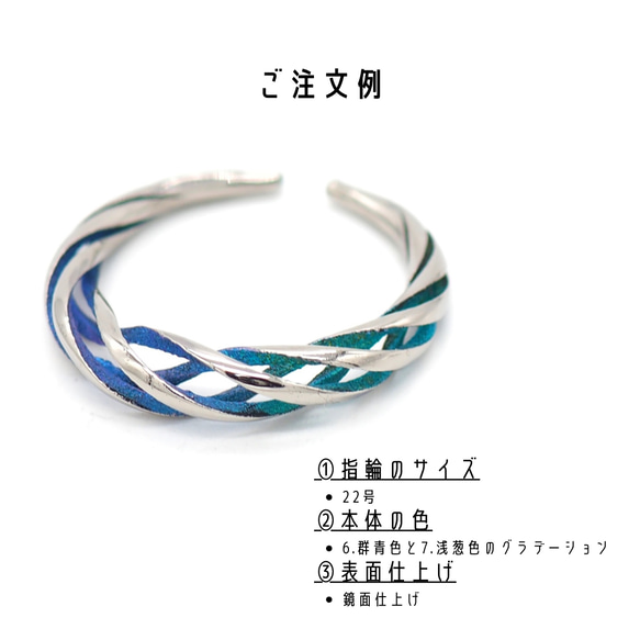 イヤーカフにもなるリング 「巡る」 純チタン製 また