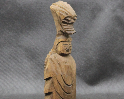 送料無料　清時代　龍眼木彫刻　観音坐像　仏像　仏教美術　高さ22ｃｍ 00162b2764636278f45e8a7d338d9a