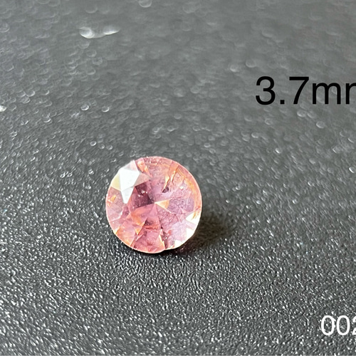 ピンクスピネルルース 3.7mm 宝石,天然石 ジュエリー用 ネックレス