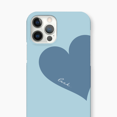 Big Heart♡夏色 スマホケース iPhoneケース 文字入れ iPhoneケース