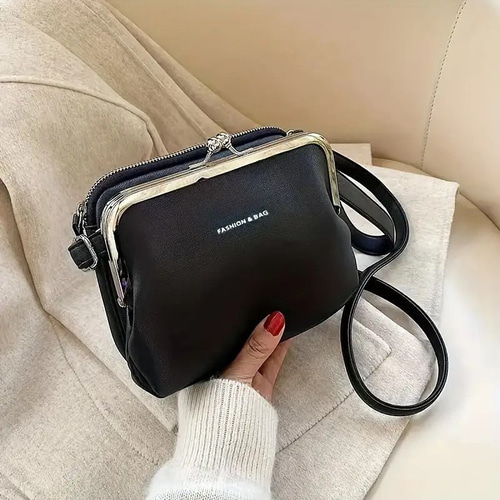 お値下げ✱genten✱美品✱がま口ショルダーバック