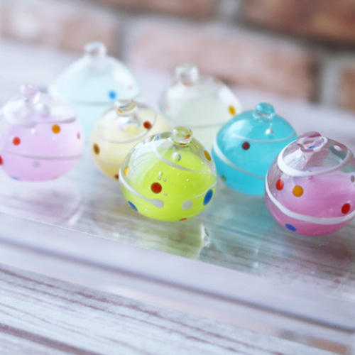 ガラスのお祭り「ヨーヨー」ガラスの縁日 ミニチュア水風船 その他