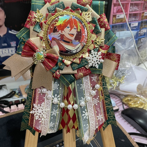 痛ロゼット ロゼット 缶バッジ 推し55mm 65MM サイズ 缶バッジ用