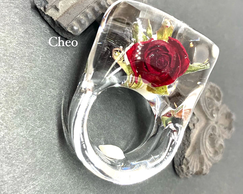 ゴールド バラデザイン リング Ring of Time（リング・オブ・タイム）シリーズ 〜時の指輪