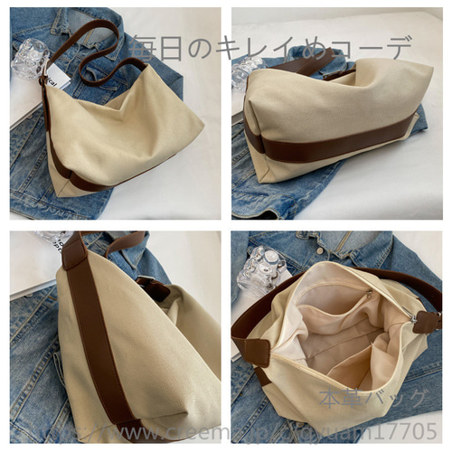 ZAZAパッチワークトートバッグ ハンドバッグ トートバッグ