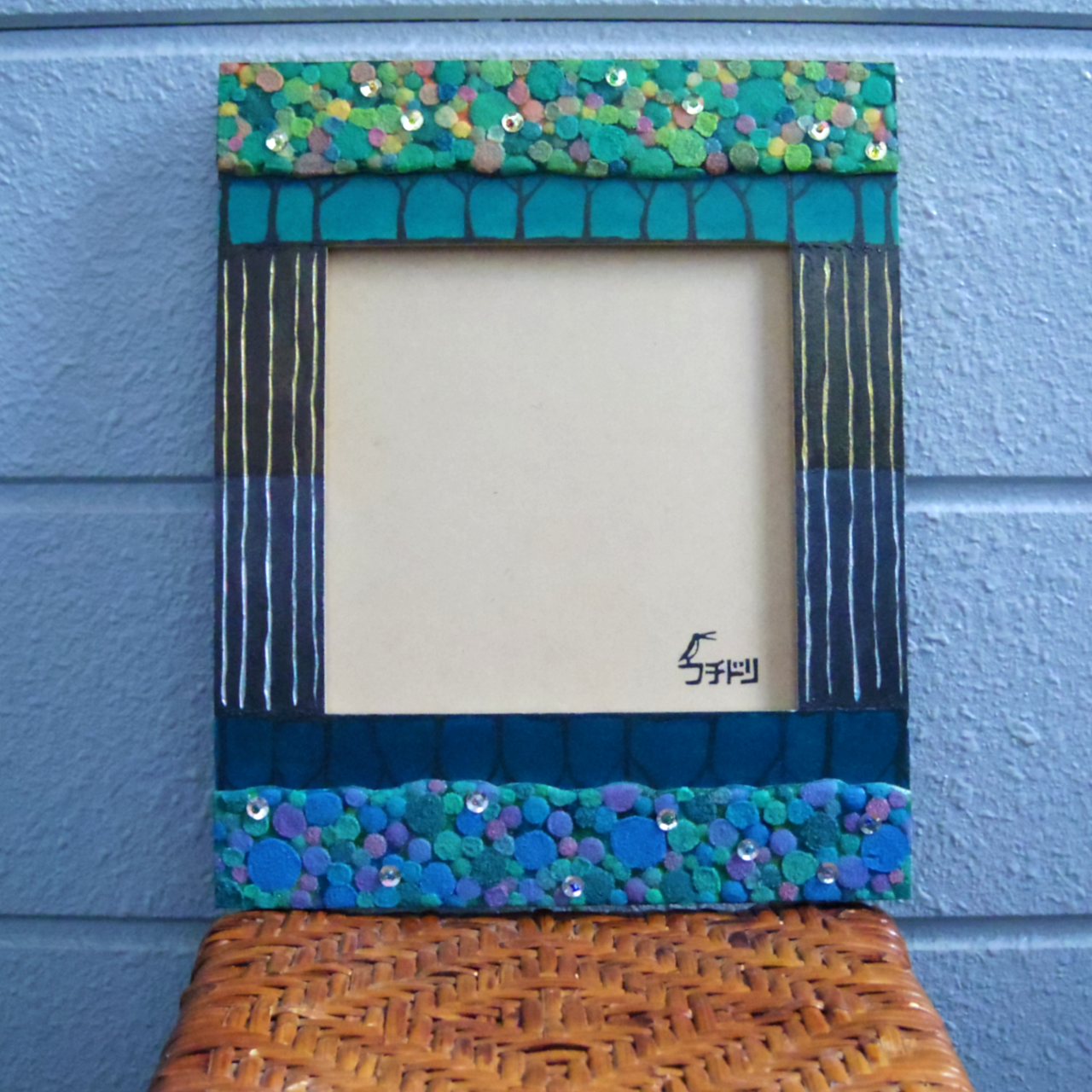 額縁 ＜なかがましかく 14.5cm角＞ 「no.9 ナイトアンドデイ」