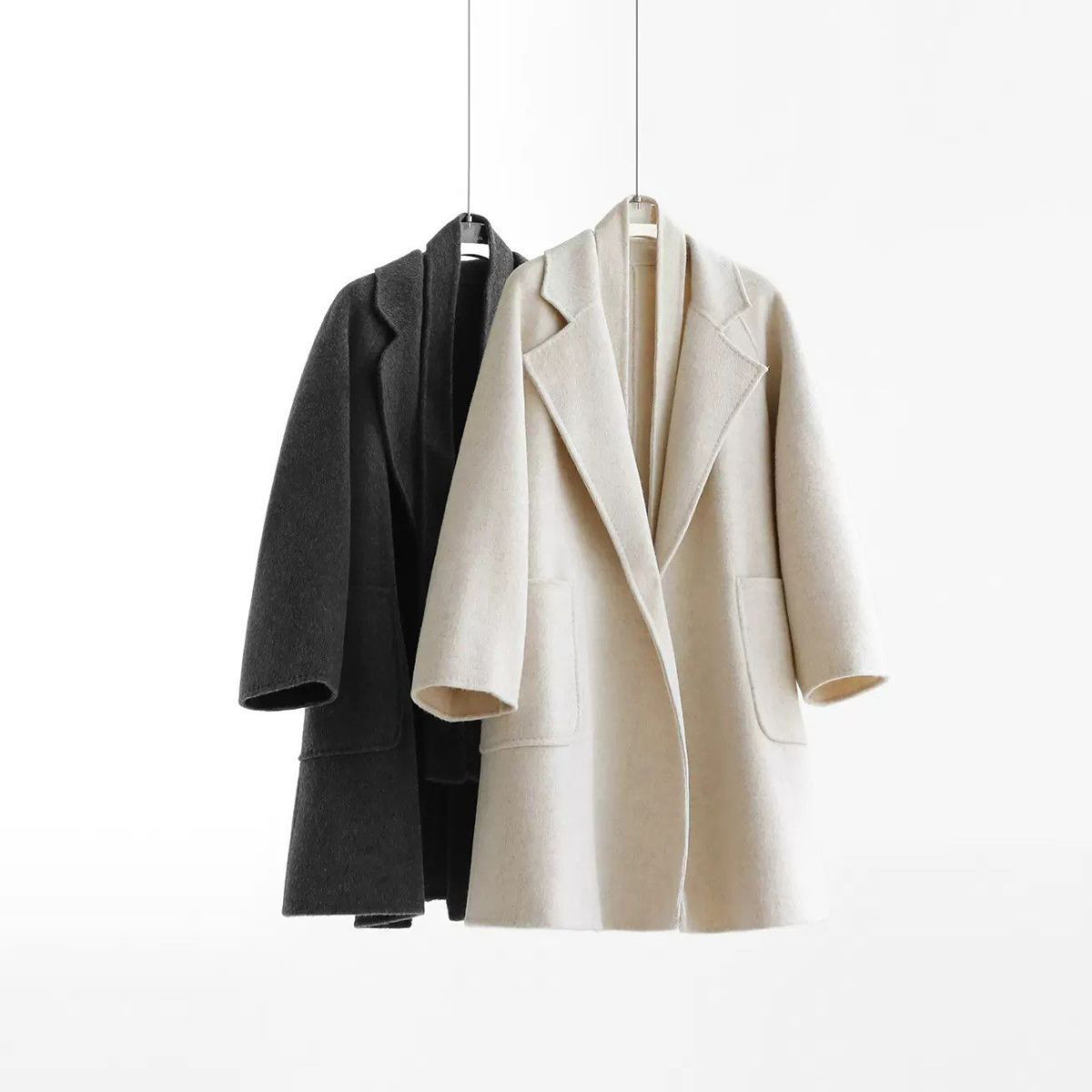 程良いオーバーサイズシルエット ウールコートS709 26,980円
