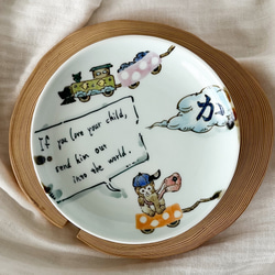 唐津焼 絵唐津カレー皿 中皿 藤ノ木陽太郎 通販 5024505｜Creema(クリーマ)