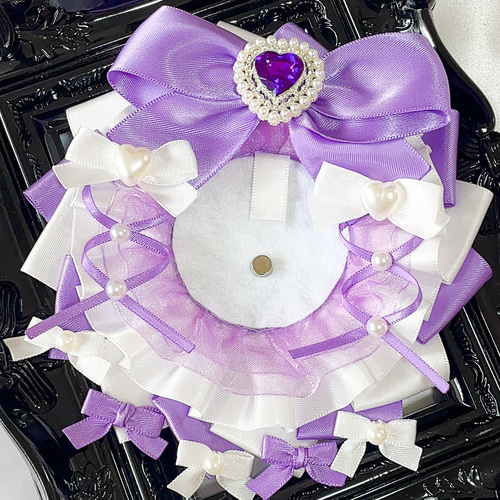 ❀˚̩͙*̩̩̥⁎* floraison rosette ❀˚̩͙*̩̩̥⁎* 缶バッジロゼット