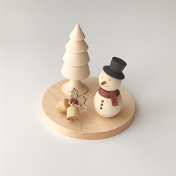 　【早割クリスマス2025】雪だるま　ツリー　ベル　の　クリスマスオブジェ 8枚目の画像