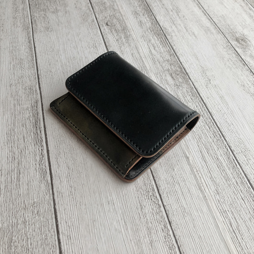 完成品 Horweenシェルコードバン ミニウォレット フルコードバン 完成品 Horweenシェルコードバン ミニウォレット フルコードバン