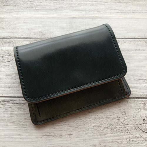 完成品 Horweenシェルコードバン ミニウォレット フルコードバン 完成品 Horweenシェルコードバン ミニウォレット フルコードバン