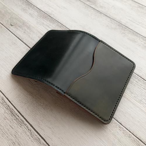 完成品 Horweenシェルコードバン ミニウォレット フルコードバン