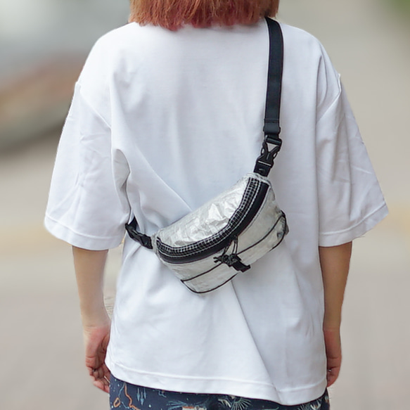 awasa ウエストポーチ ホワイト awasa アワサ 「KaILI × awasa ウエストポーチ」 － WEEKENDER SHOP