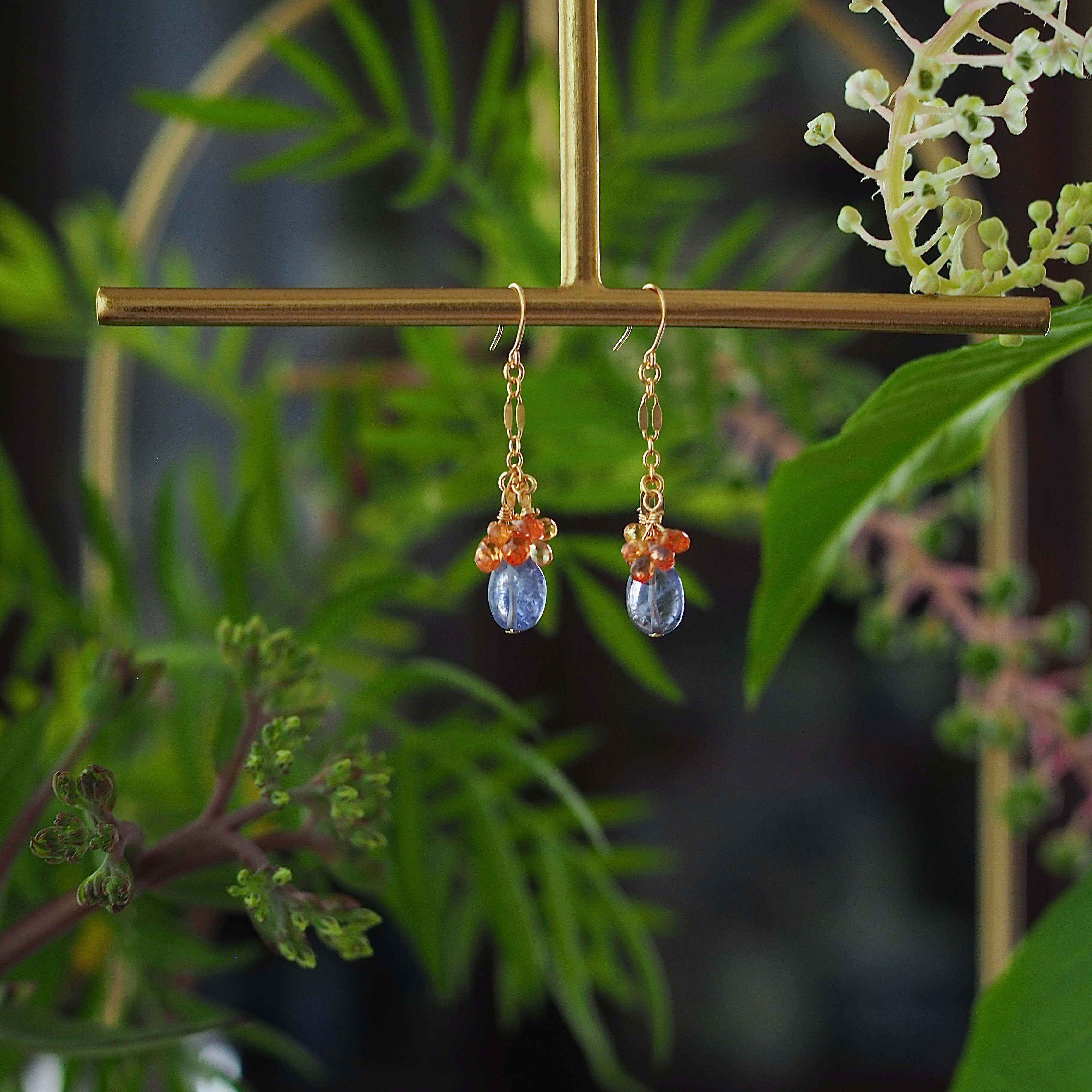 Boho-タンザナイトのエフェメラル18K•一点もの
