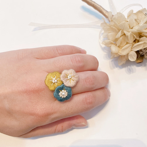 rin ＊handmadeページ シルバー ラインリング ツイスト GP （リング）｜COCOSHNIK