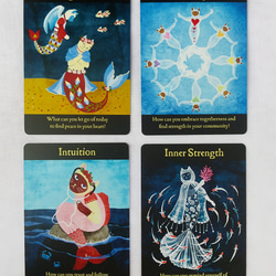 マーメイド猫オラクルカード｜32枚＋日本語訳冊子付 11枚目の画像