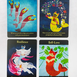 マーメイド猫オラクルカード｜32枚＋日本語訳冊子付 12枚目の画像