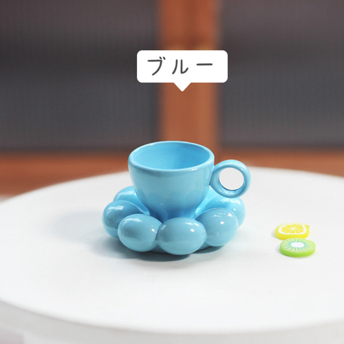 コーヒーカップ　カップ　ソーサー　ミニチュアセット　飾り棚 ミニチュア ティータイムセット ミニチュアカップ コーヒー