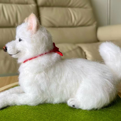 愛犬・愛犬リアルオーダーメイド羊毛フェルト（全身立体型） #犬 #猫