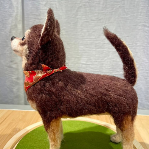 愛犬・愛犬リアルオーダーメイド羊毛フェルト（全身立体型） #犬 #猫