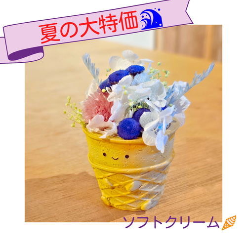 ソフトクリーム①今だけ夏の大特価【1380円】❗️ピンクのさくらんぼが 