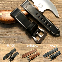 ホーウィン クロムエクセル レザー ｜ パネライデザイン 時計ベルト