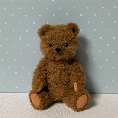ずんぐりクマさん〈赤茶色〉テディベア ぬいぐるみ Chigura 通販