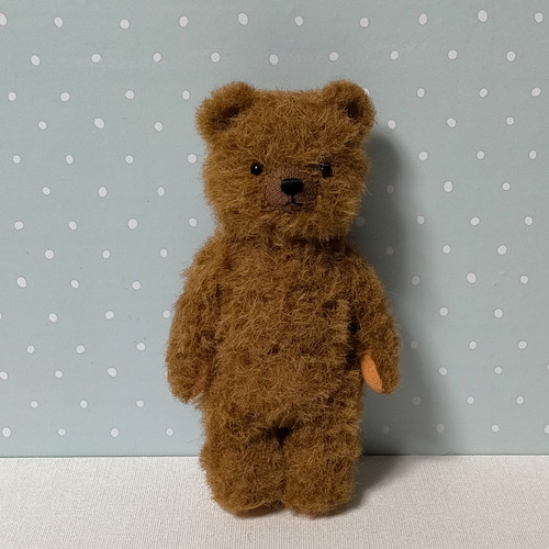 ずんぐりクマさん〈赤茶色〉テディベア ぬいぐるみ Chigura 通販