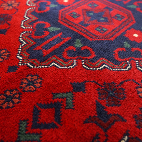 121×83cm【アフガニスタン手織り絨毯 カールモハメディ 121×83cm【アフガニスタン手織り絨毯 カールモハメディ