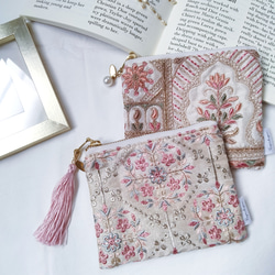 ピンクフラワー フラットポーチ ポーチ Regenbogen 通販 18115188