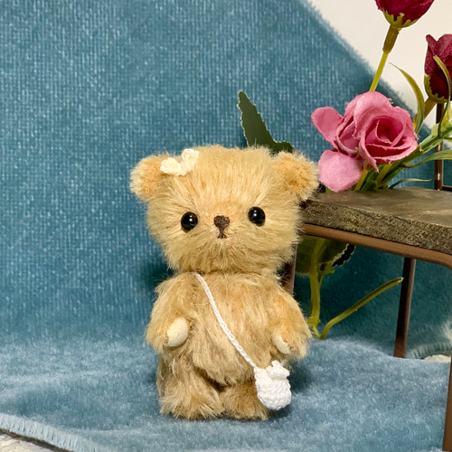 テディベア ハンドメイドぬいぐるみ 小さな熊 可愛いくま 熊