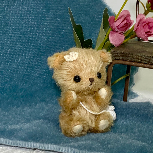 テディベア ハンドメイドぬいぐるみ 小さな熊 可愛いくま 熊 テディベア ハンドメイドぬいぐるみ 小さな熊 可愛いくま 熊