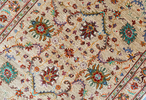 177×127cm アフガニスタン ガズニーウール 手織り絨毯 177×127cm アフガニスタン ガズニーウール 手織り絨毯