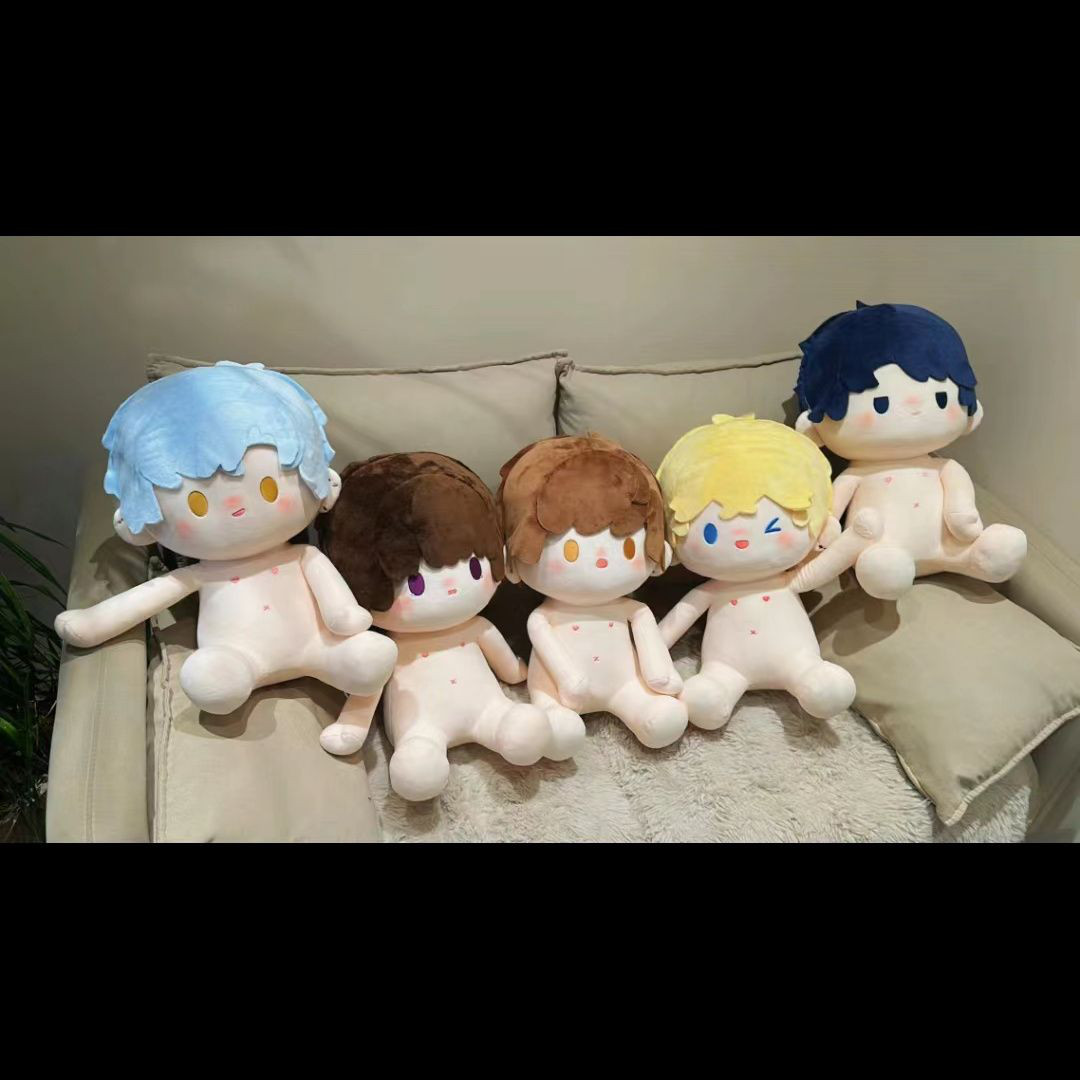 無属性 ぬいぐるみ 40cm 着せ替えぬいぐるみ 男の子 座っている着せ