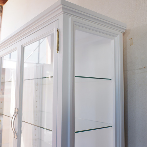 ホワイトアーチ型ガラスキャビネット &mall（アンドモール）三井ショッピングパーク公式通販