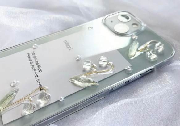 すずらん　鈴蘭　iPhoneケース　Xperia Google 全機種対応 5枚目の画像