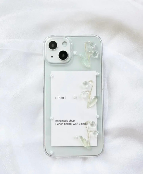 すずらん　鈴蘭　iPhoneケース　Xperia Google 全機種対応 3枚目の画像