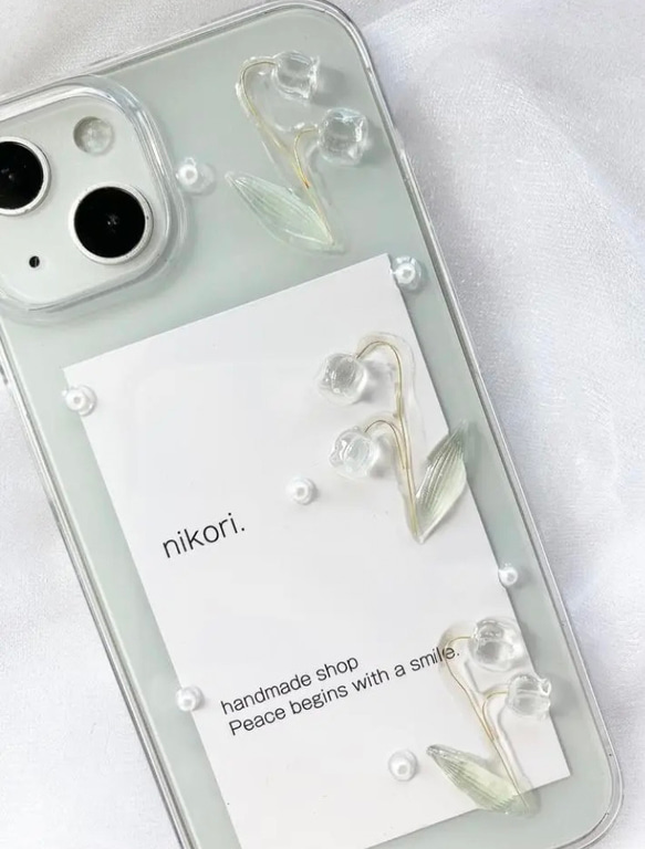 すずらん　鈴蘭　iPhoneケース　Xperia Google 全機種対応 6枚目の画像