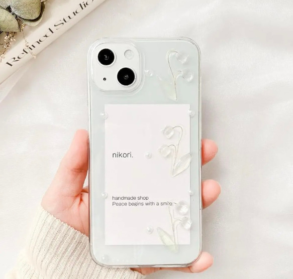 すずらん　鈴蘭　iPhoneケース　Xperia Google 全機種対応 7枚目の画像