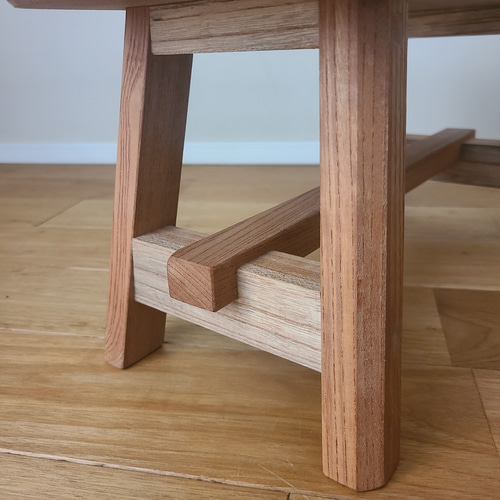 1点のみ】空間を飾る欅 一枚板 花台 踏み台 補助台 サイドテーブル